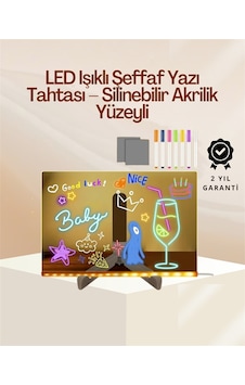 Hmngoxx Çocuklar İçin Renkli Led Mesaj Tahtası Neon Kalemli, Eğlenceli Ve Yaratıcı Yazı Panosu Tkndhmngoxx Hmngoxx Çocuklar İçin Renkli Led Mesaj Tahtası Neon Kalemli, Eğlenceli Ve Yaratıcı Yazı Panosu Tkndhmngoxx