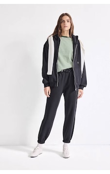 Defacto Jogger Fıt Kalın Sweatshirt Kumaşı Siyah Kadın Pantolon W1505az/bk81 Defacto Jogger Fıt Kalın Sweatshirt Kumaşı Siyah Kadın Pantolon W1505az/bk81