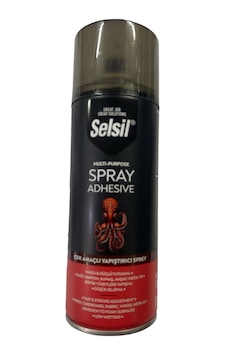 Selsil Çok Amaçlı Sprey Yapıştırıcı 400 Ml Selsil Çok Amaçlı Sprey Yapıştırıcı 400 Ml