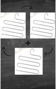 3 Adet Metal 5 Katlı Dolap Içi Pantolon Eşarp Şal Askısı , Çoklu Askılık, Dekoratif Akıllı Askı Beyaz 3 Adet Metal 5 Katlı Dolap Içi Pantolon Eşarp Şal Askısı , Çoklu Askılık, Dekoratif Akıllı Askı Beyaz