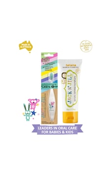 Jack N Jill Doğal Diş Bakım Seti Bunny&koala Diş Fırçası + Muz Aromalı Diş Macunu 50g Jack N Jill Doğal Diş Bakım Seti Bunny&koala Diş Fırçası + Muz Aromalı Diş Macunu 50g
