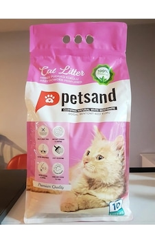 Petsand Premium Bebek Pudrası Kokulu Bentonit Kedi Kumu 10 L