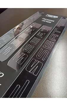 Seat Grubu İle Uyumlu Pleksi Kapı Eşiği Ön Arka 4lü Set Seat Grubu İle Uyumlu Pleksi Kapı Eşiği Ön Arka 4lü Set