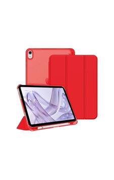 Apple iPad Uyumlu 11. A16 11inç/10. 10.9inç İle Uyumlu Kılıf Cover Kalem Bölmeli Pc Case Kırmızı Sku: Zeusb0dwn6x85p Arka Kapak