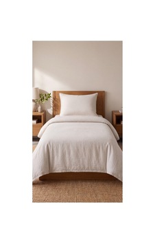 %100 Pamuk Keten Tek Kişilik Nevresim Takımı Lastikli Çarşaflı 160x200 Cm Taş - 904795714 Taş %100 Pamuk Keten Tek Kişilik Nevresim Takımı Lastikli Çarşaflı 160x200 Cm Taş - 904795714 Taş