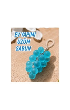 Ev Yapımı Şeffaf Üzüm Sabun Mavi Diğer