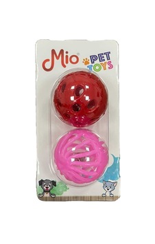 Mio Asetatlı İkili Top Kedi Oyuncağı 3,8 Cm Mio Asetatlı İkili Top Kedi Oyuncağı 3,8 Cm