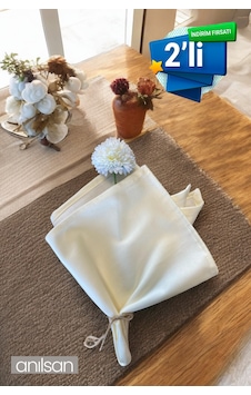2 Li %100 Pamuk Kumaş Peçete Beyaz 50x50 Cm Mutfak Bezi Sofra Sunum Servis Peçetesi 2 Li %100 Pamuk Kumaş Peçete Beyaz 50x50 Cm Mutfak Bezi Sofra Sunum Servis Peçetesi