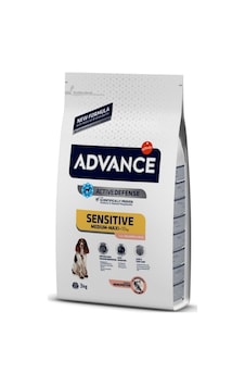 Advance Dog Sensıtıve Salmon & Rice Yetişkin Köpek Maması 3 KG Advance Dog Sensıtıve Salmon & Rice Yetişkin Köpek Maması 3 KG