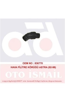 Doğru Kauçuk 817 Hava Filtre Körügü Astra F Doğru Kauçuk 817 Hava Filtre Körügü Astra F