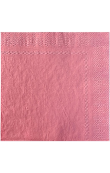 Servis Peçete Pembe 33x33 Cm - 20 Adet Servis Peçete Pembe 33x33 Cm - 20 Adet