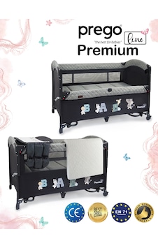 Prego Premium Line Alt Açma Üniteli Anne Yanı Oyun Parkı + Yatak Prego Premium Line Alt Açma Üniteli Anne Yanı Oyun Parkı + Yatak