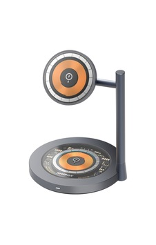 Momax Q.Mag Dual 2 in 1 Kablosuz Şarj Standı Momax Q.Mag Dual 2 in 1 Kablosuz Şarj Standı