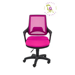 Egesit Ofis Fileli Çalisma Koltugu Porto-21 Pembe Renk - Egesit