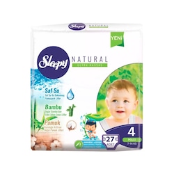 Sleepy Natural Bebek Bezi 4  Numara Maxi Plus 27 Adet - Sleepy