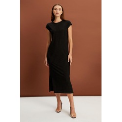 Alexandergardi Özel Kalip Yirtmaçli Uzun Elbise B22-46500 001