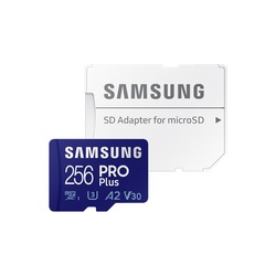 Samsung PRO Plus MB-MD256KA 256 GB MicroSDXC Hafıza Kartı + Adaptör