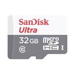 Sandisk Ultra SDSQUNR-032G-GN3MN 32 GB Micro SDHC UHS-I Class 10 Hafıza Kartı