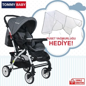 Tommybaby Eagle Alüminyum Lüx Çift Yön Bebek Arabası