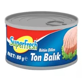 Superfresh Ton Balığı Bütün Dilim 24 x 80 G