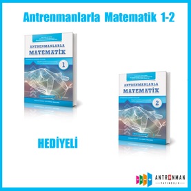 Antrenmanlarla Matematik 1-2 Kitap Seti (Hediyeli)