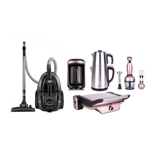 Karaca 4 Lu Hatir Hup Kahve Makineli Elektrikli Ceyiz Seti Rosegold Vantuz 4 Supurge Siyah Fiyatlari Ve Ozellikleri