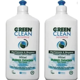U Green Clean Elde Yikama Parfumsuz Boyasiz Bitkisel Bulasik Deterjani 2 X 500 Ml Fiyatlari Ve Ozellikleri