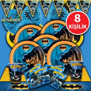Batman Betmen Dogum Gunu Parti Malzemeleri Seti Susleme Fiyatlari Ve Ozellikleri