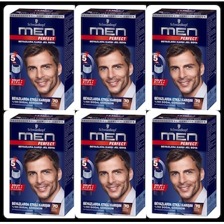 Schwarzkopf Men Perfect Erkek Saç Boyası 70 Koyu Kahve - 6 ...