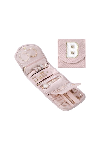 Yystore Mücevher Düzenleyici Taşınabilirlik Katlanabilir B-1424 Mücevher Çantası