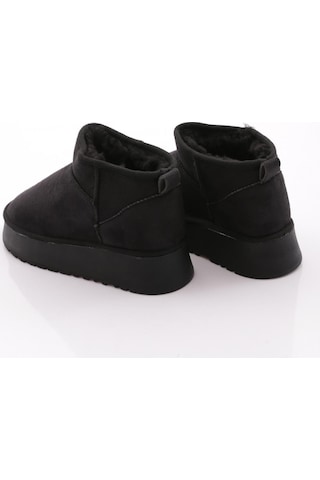 Dgn Cozy Kadın Ugg Bot Siyah