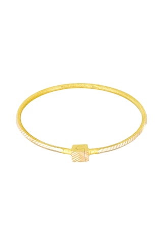 21 Gr Gram 22 Ayar İşçiliksiz Kilitli Bilezik