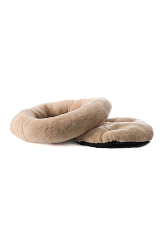 Ribac Ponchik Peluş Kedi Köpek Yatağı Simit Yumuşak Yatak
