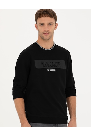Pierre Cardin Erkek Siyah Sweatshirt 50279532-vr046 Siyah