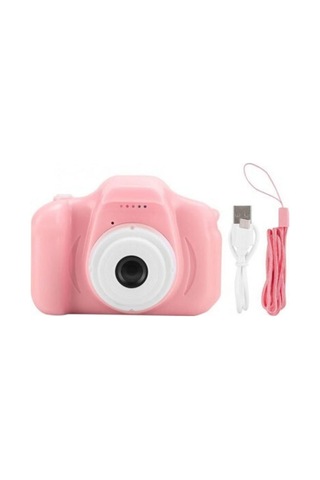 Dijital Ekranlı Çocuk Kamerası 1080p Hd Oyun Fotograf Video Kamera Hafıza Kartı Girişli