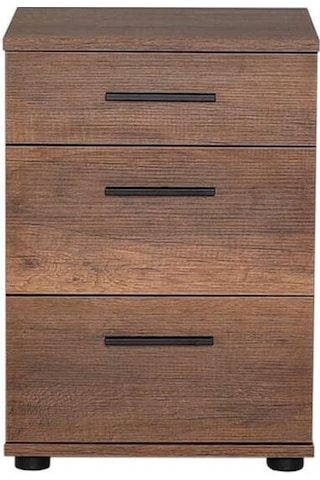 Tredline  Üç Çekmeceli Komodin - Oslo  Ceviz