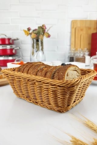 Cooker Yk1449 Ekmek Sepeti 22 Cm Kahverengi