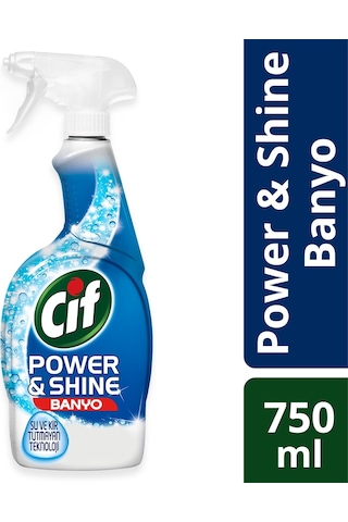Cif Power & Shine Banyo Temizleyici Sprey 3 x 750 ML