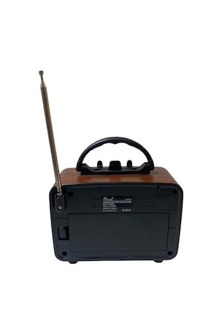 3 Bant Nostajik Usb Bluetooth Ledli Radyo 3914