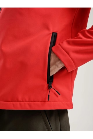 Lıfeguard Softshell Kapşonlu Mont Kırmızı