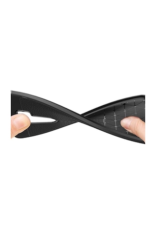 Apsuwa Oppo A9 2020 Kılıf Niss Deri Dokulu Silikon