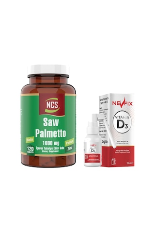 Ncs Biotin Zinc Complex Saw Palmetto 1000 Mg Pumpkin 120 Tablet