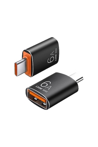 Usb 3.1 Otg Adaptörü, Type-c'den Usb Flash Belleğe, 6a Şarj, Hızlı Veri Type-c Erkek Usb Dişi Dönüştürücüsü