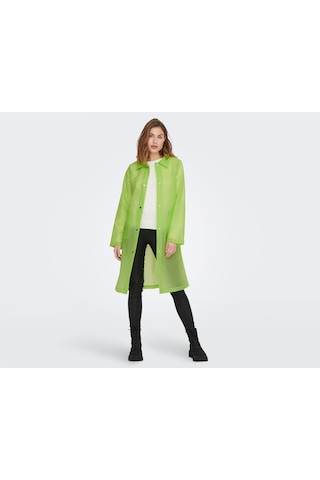 Only Onlacacie Rain Coat Otw Lime Punch Kadın Günlük Yağmurluk 15281181-LIME-PUNCH Yeşil