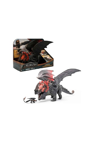 Ejderhanı Nasıl Eğitirsin Red Death Çiğneme Saldırısı Ejderha Figürü 28 Cm Hareketli Ejderha Oyunc Ejderhanı Nasıl Eğitirsin