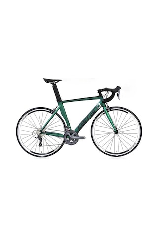 Carraro Race 022 Aero 28"jant 54' Kadro 16 Vites Yol Yarış Bisikleti Mat Yeşil Mor Bukalemun Yeşil