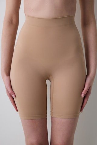 Penti Premium Dikişsiz Seamless Push Up Şort Korse Bej