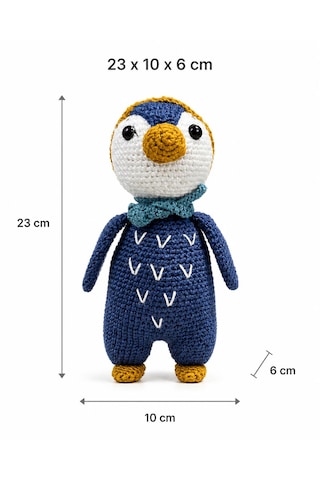 2 Li Amigurumi Penguen Seti Uyku Arkadaşı Ahşap Halaklı Çıngırak %100 Pamuk İplik 1. Kalite İşçilik El Yapı Makinasız Dikiş-yeni Doğan-hediyelik-bebek Oyuncak-çocuk Uyku Arkadaşı- Beyaz