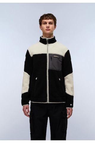 Napapijri Yupik Fz 3 Erkek Tam Fermuarlı Polar-30447 Siyah