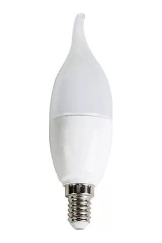 1 Adet Noas Yl96 1702 Kıvrık 7w Buji Led Ampul 3200k Gün Işığı E14 Duy